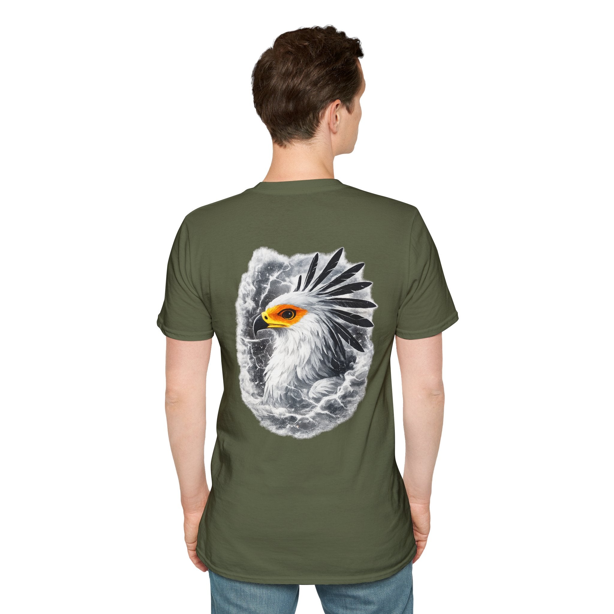 Casual T-Shirt with Sudan Flag | تيشرت فاخر وراقي علم السودان