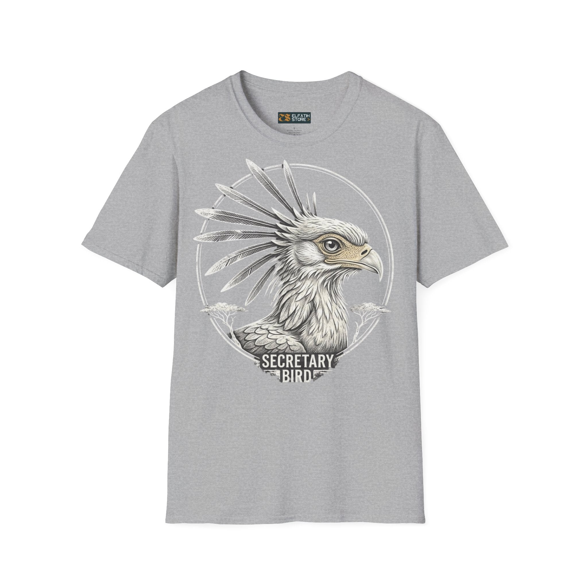 🇸🇩  Secretarybird beautiful T-Shirt | تيشرت صقر الجديان السودان قطن فاخر