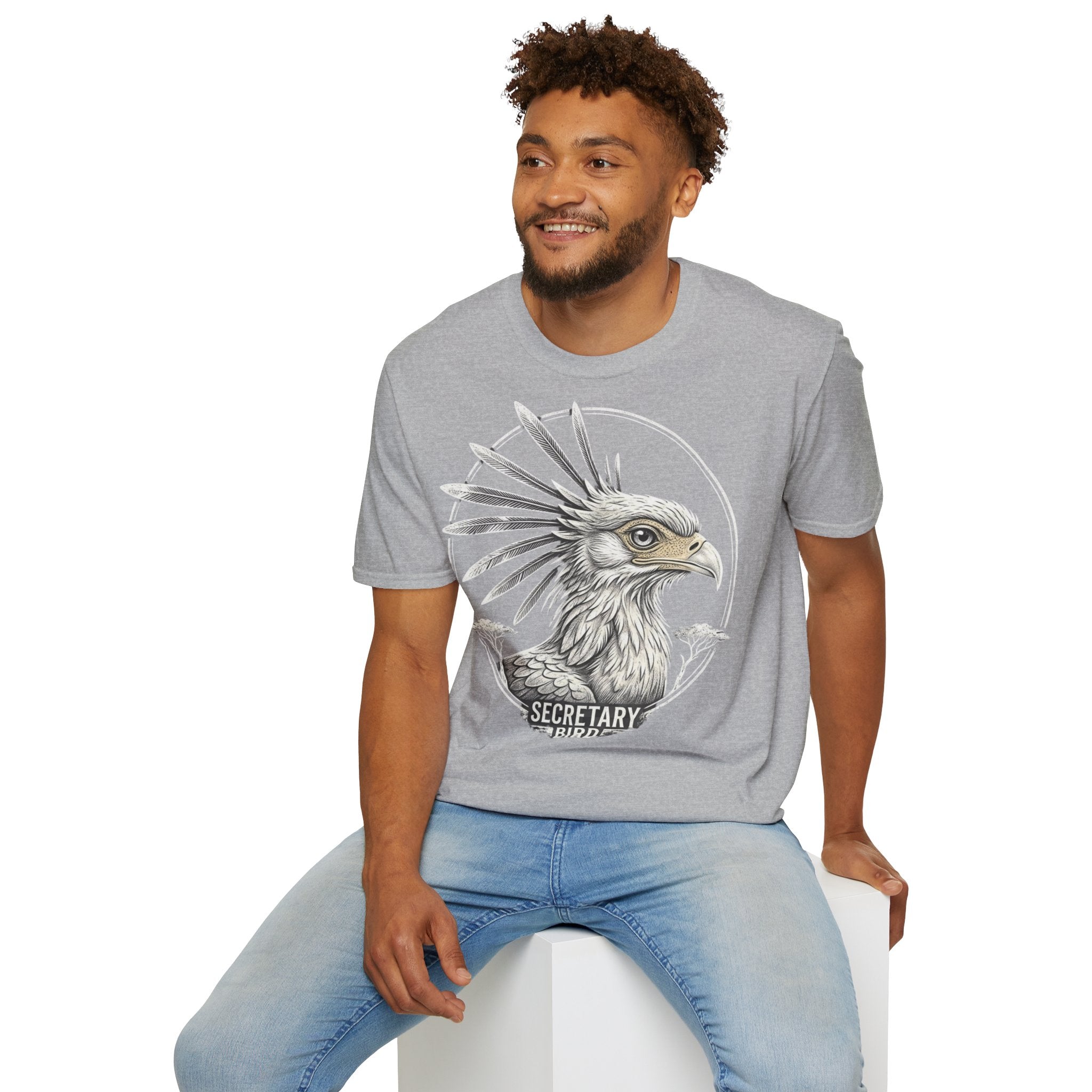 🇸🇩  Secretarybird beautiful T-Shirt | تيشرت صقر الجديان السودان قطن فاخر