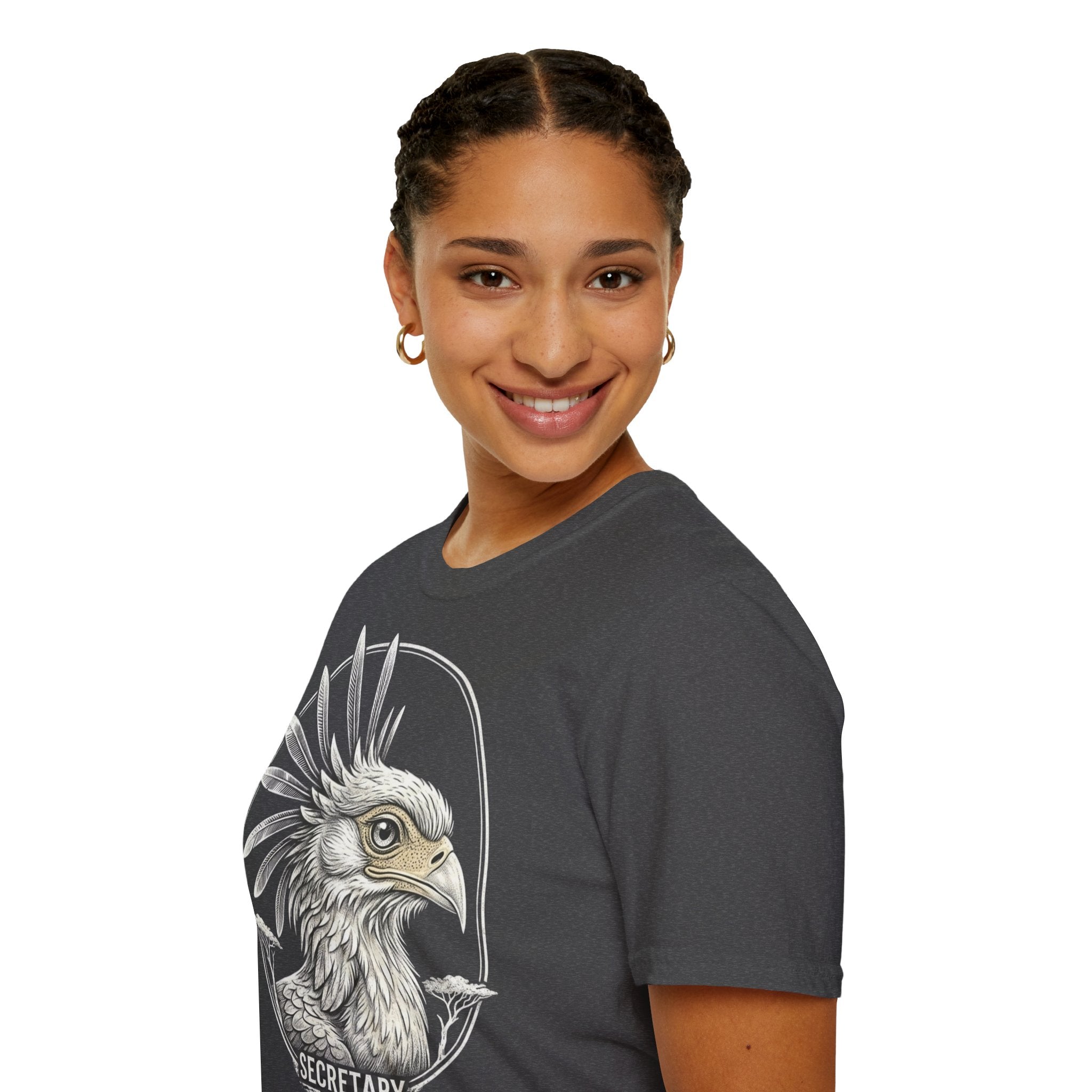 🇸🇩  Secretarybird beautiful T-Shirt | تيشرت صقر الجديان السودان قطن فاخر
