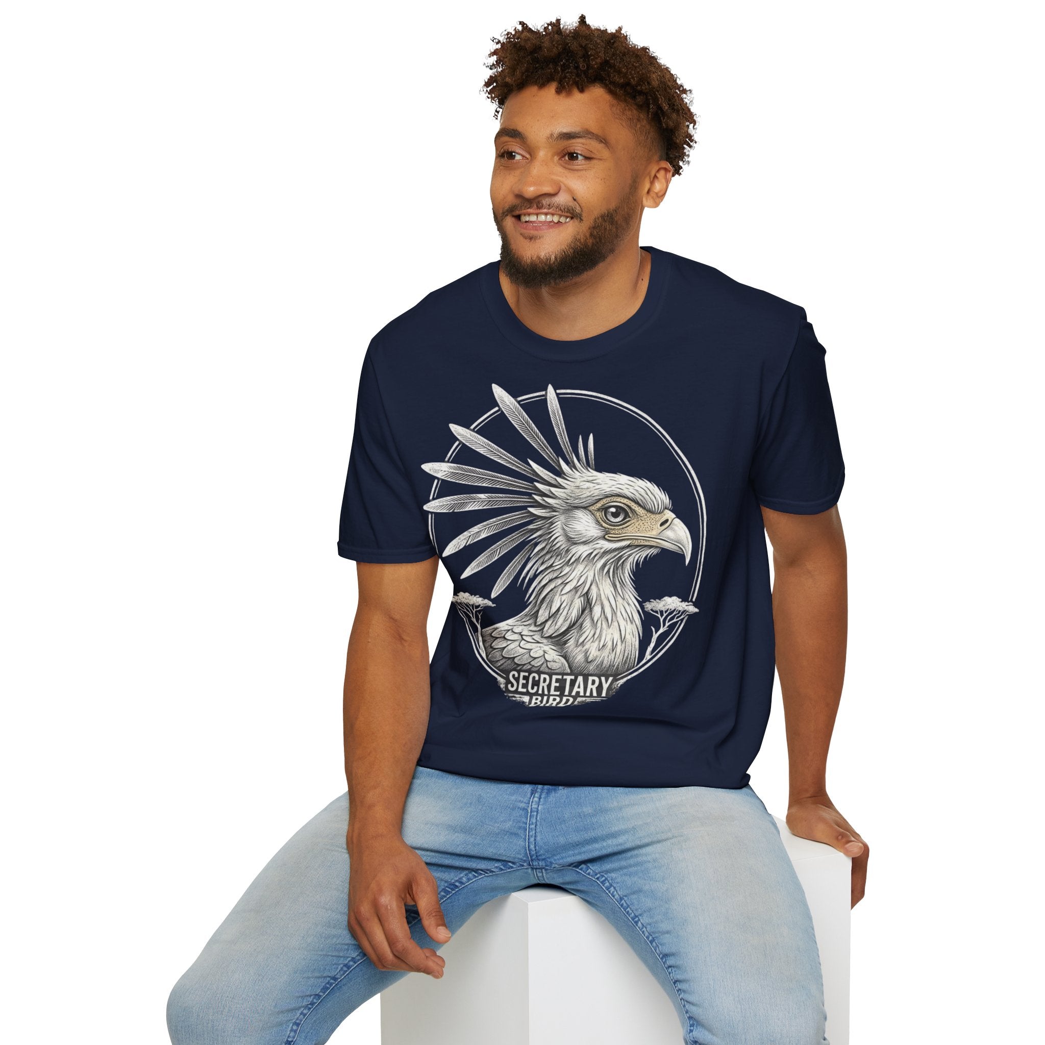 🇸🇩  Secretarybird beautiful T-Shirt | تيشرت صقر الجديان السودان قطن فاخر