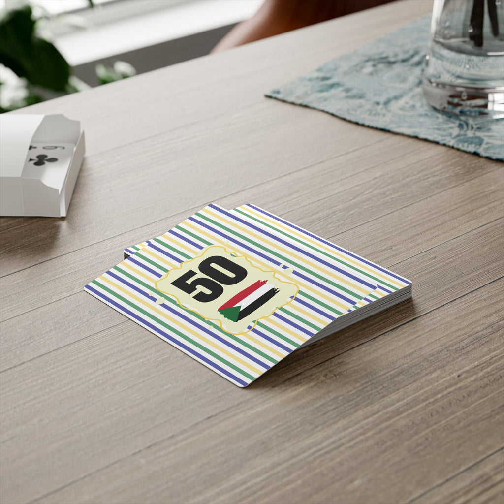 Playing Cards | كتشية 50 سودانية | كشتينة اصلية