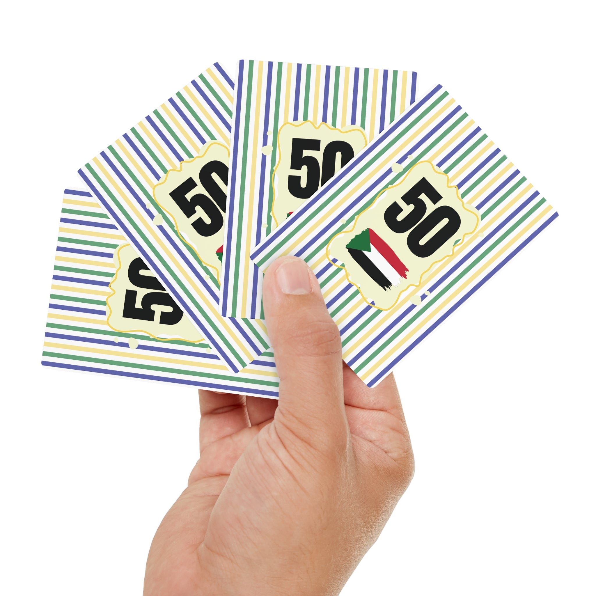 Playing Cards | كتشية 50 سودانية | كشتينة اصلية