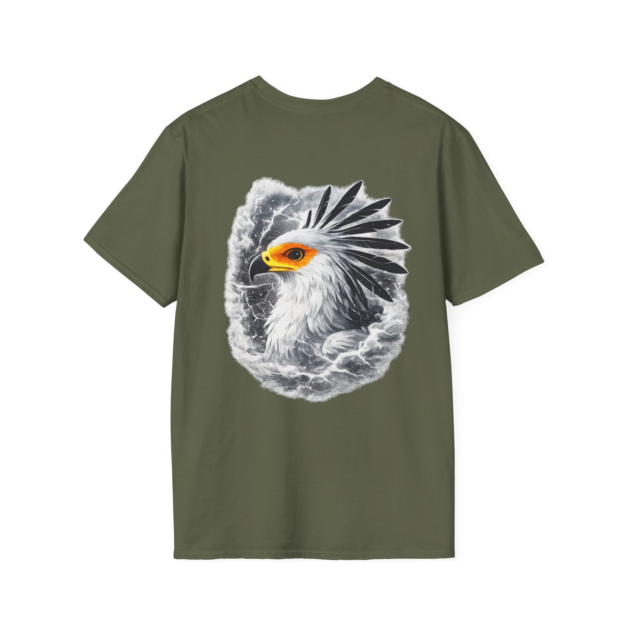 Casual T-Shirt with Sudan Flag | تيشرت فاخر وراقي علم السودان