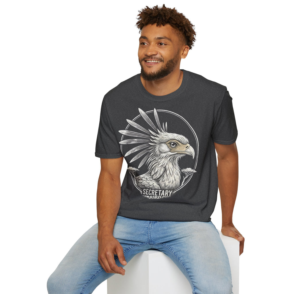 🇸🇩  Secretarybird beautiful T-Shirt | تيشرت صقر الجديان السودان قطن فاخر