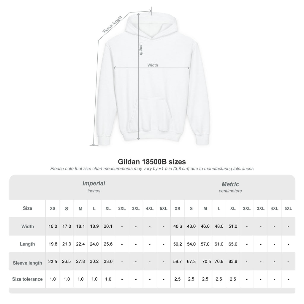 African Heritage Youth Hoodie | Secretary Bird & Africa Map | هودي أطفال أفريقيا وصقر الجديان