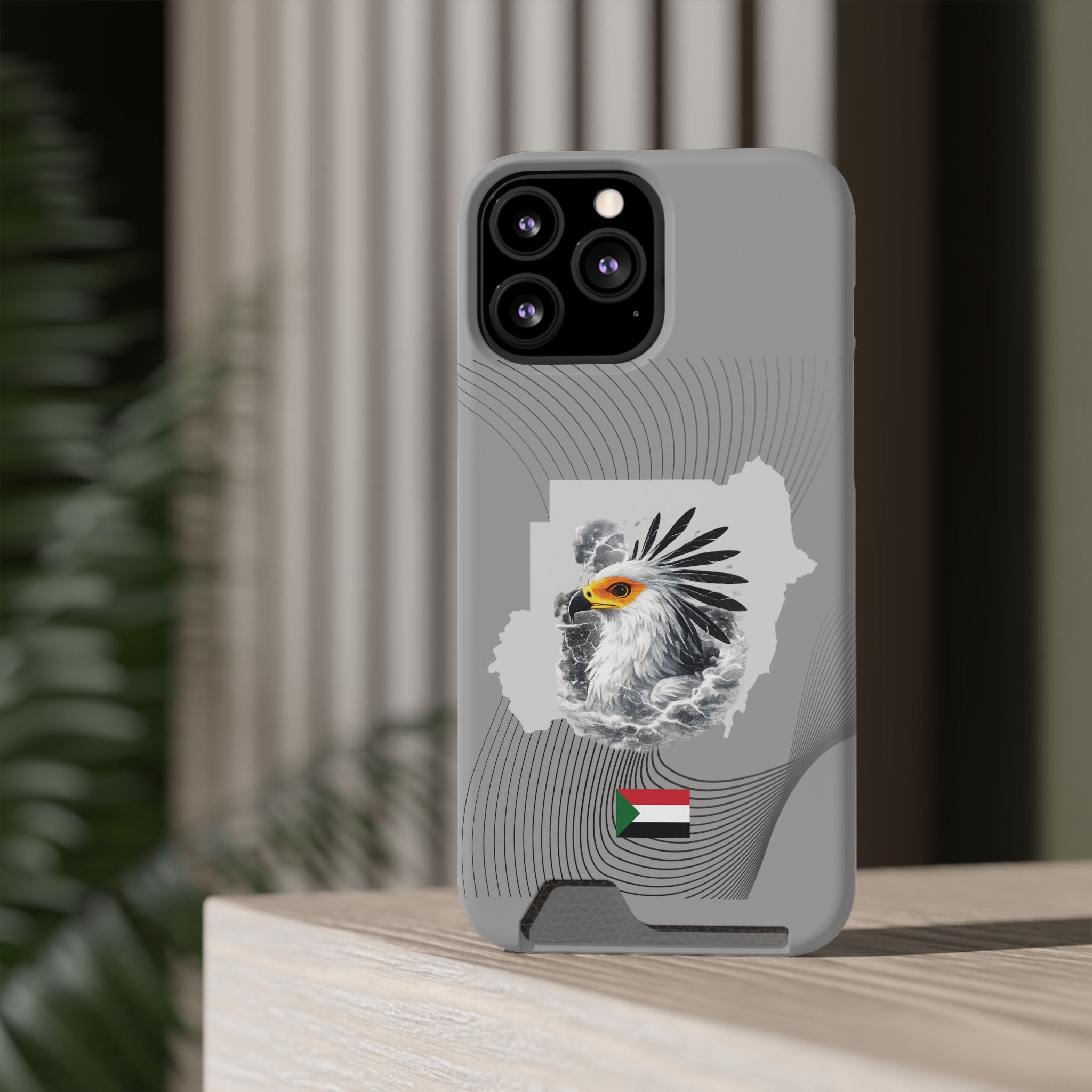 Sudan Eagle & Flag Protective Phone Case | جراب كفر علم وخريطة السودان