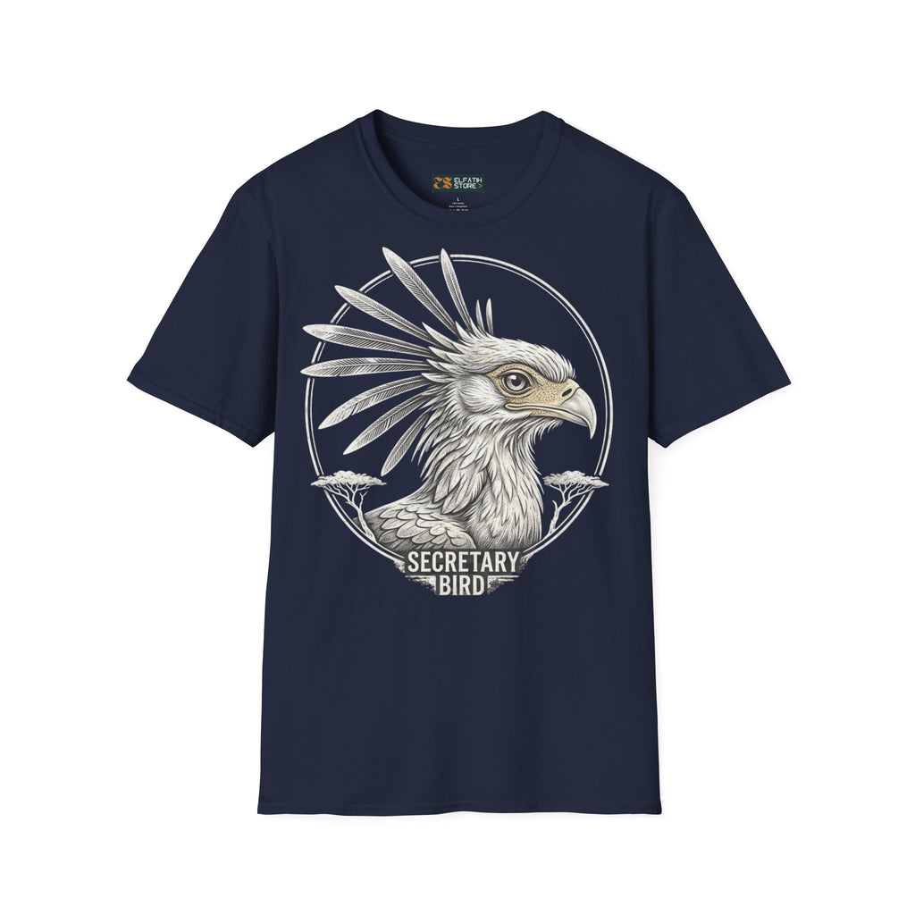 🇸🇩  Secretarybird beautiful T-Shirt | تيشرت صقر الجديان السودان قطن فاخر