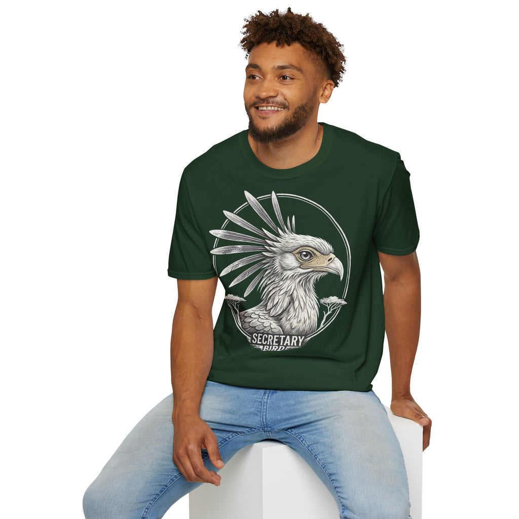 🇸🇩  Secretarybird beautiful T-Shirt | تيشرت صقر الجديان السودان قطن فاخر