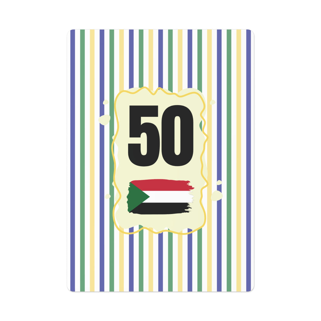 Playing Cards | كتشية 50 سودانية | كشتينة اصلية