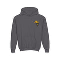 African Heritage Youth Hoodie | Secretary Bird & Africa Map | هودي أطفال أفريقيا وصقر الجديان