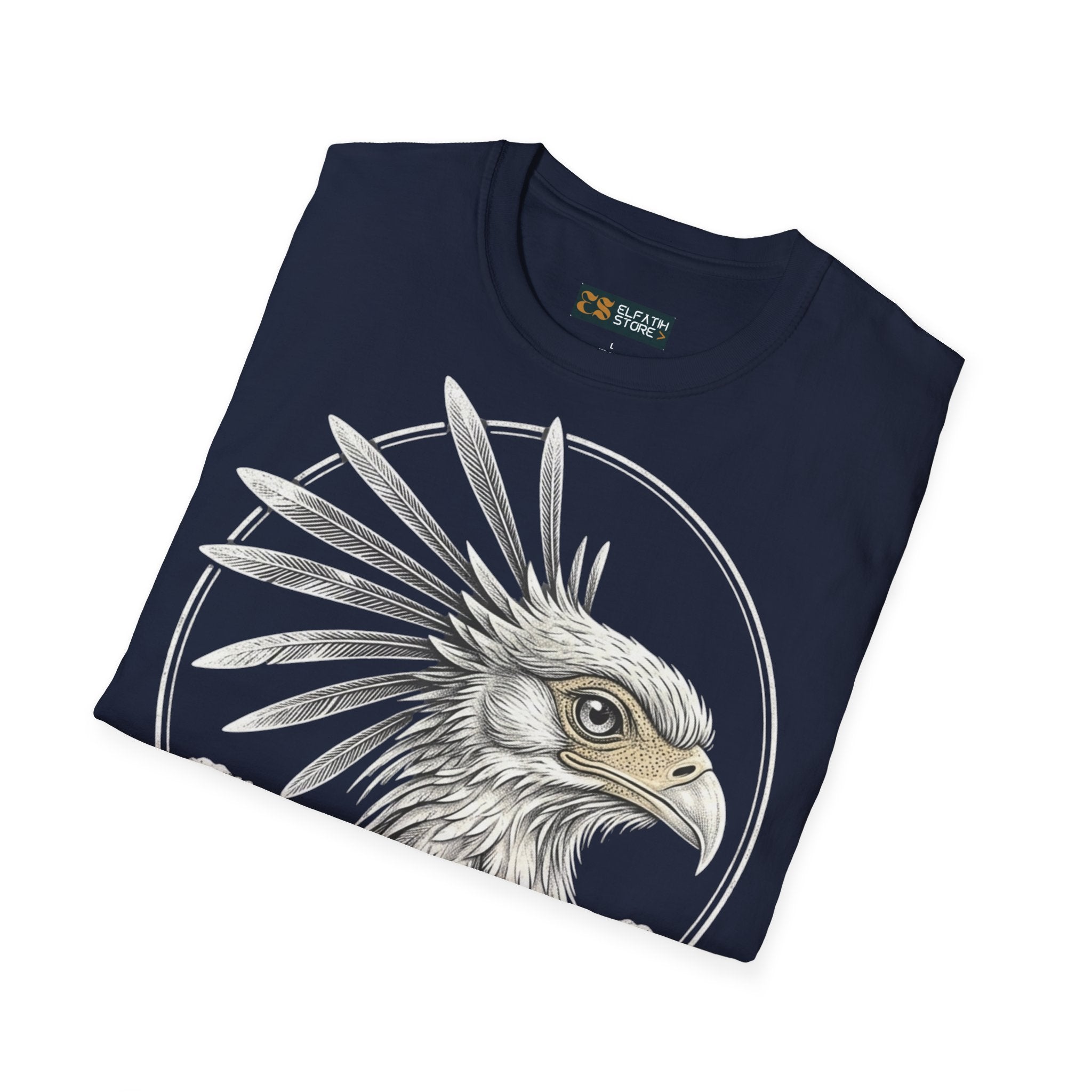 🇸🇩  Secretarybird beautiful T-Shirt | تيشرت صقر الجديان السودان قطن فاخر